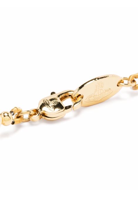 Choker Bas Relief con perle in oro Vivienne westwood - donna VIVIENNE WESTWOOD | 6301010602R202